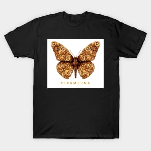 Steampunk Steam Punk Butterfly T-Shirt